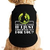 Funny Tennis Player Racket Would It Be Easier If I Just Doggie Tank thumb 0