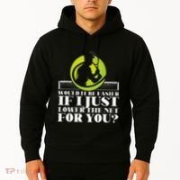 Funny Tennis Player Racket Would It Be Easier If I Just Hoodie thumb 2