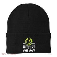 Funny Tennis Player Racket Would It Be Easier If I Just Beanie thumb 0