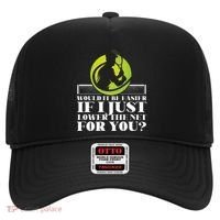 Funny Tennis Player Racket Would It Be Easier If I Just Hat thumb 0