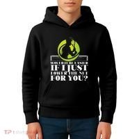 Funny Tennis Player Racket Would It Be Easier If I Just Kids Hoodie thumb 4