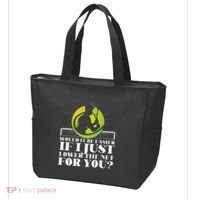 Funny Tennis Player Racket Would It Be Easier If I Just Tote Bag thumb 3