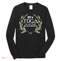 Funny Toga Party Long Sleeve Shirt thumb 0