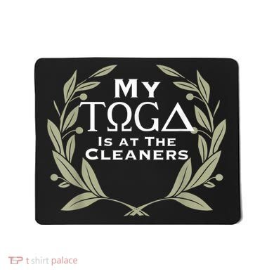 Funny Toga Party Mousepad