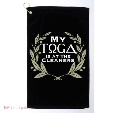 Funny Toga Party Golf Towel