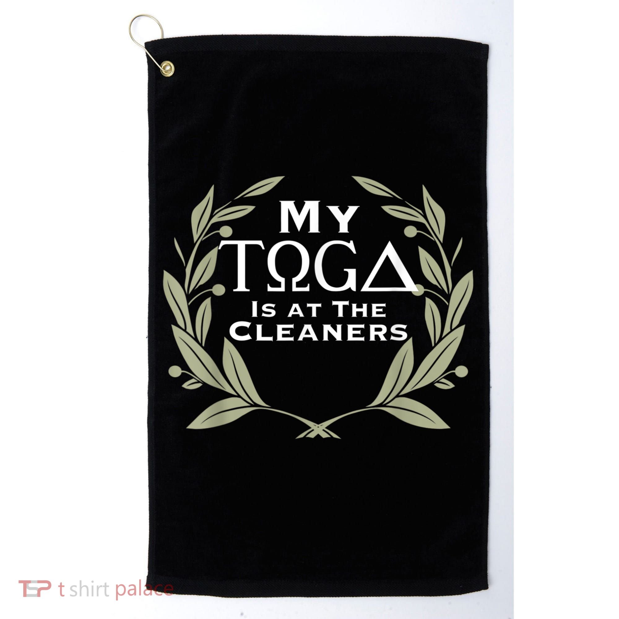 Funny Toga Party Golf Towel
