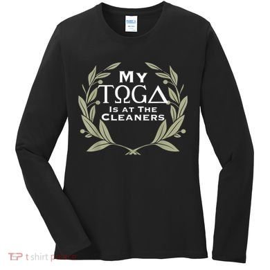 Funny Toga Party Women's Long Sleeve Shirt