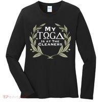 Funny Toga Party Women's Long Sleeve Shirt thumb 0