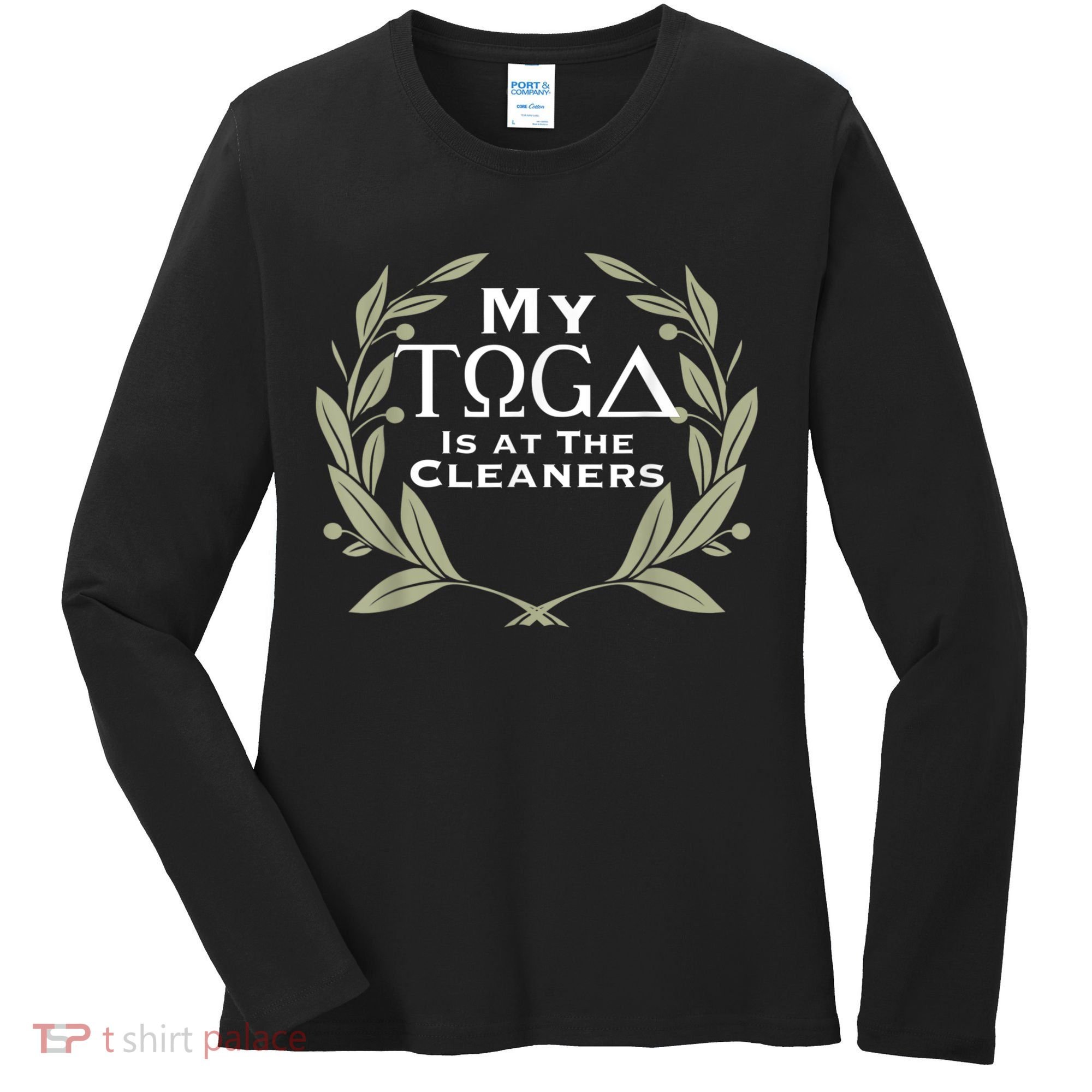 Funny Toga Party Women's Long Sleeve Shirt