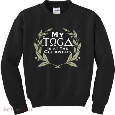 Funny Toga Party Kids Sweatshirt