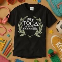 Funny Toga Party Kids T-Shirt thumb 3