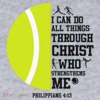 Funny Tennis Player Racket I Can Do All The Things Through Women's Sweatshirt thumb 2