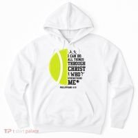 Funny Tennis Player Racket I Can Do All The Things Through Hoodie thumb 0