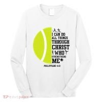 Funny Tennis Player Racket I Can Do All The Things Through Long Sleeve Shirt thumb 0