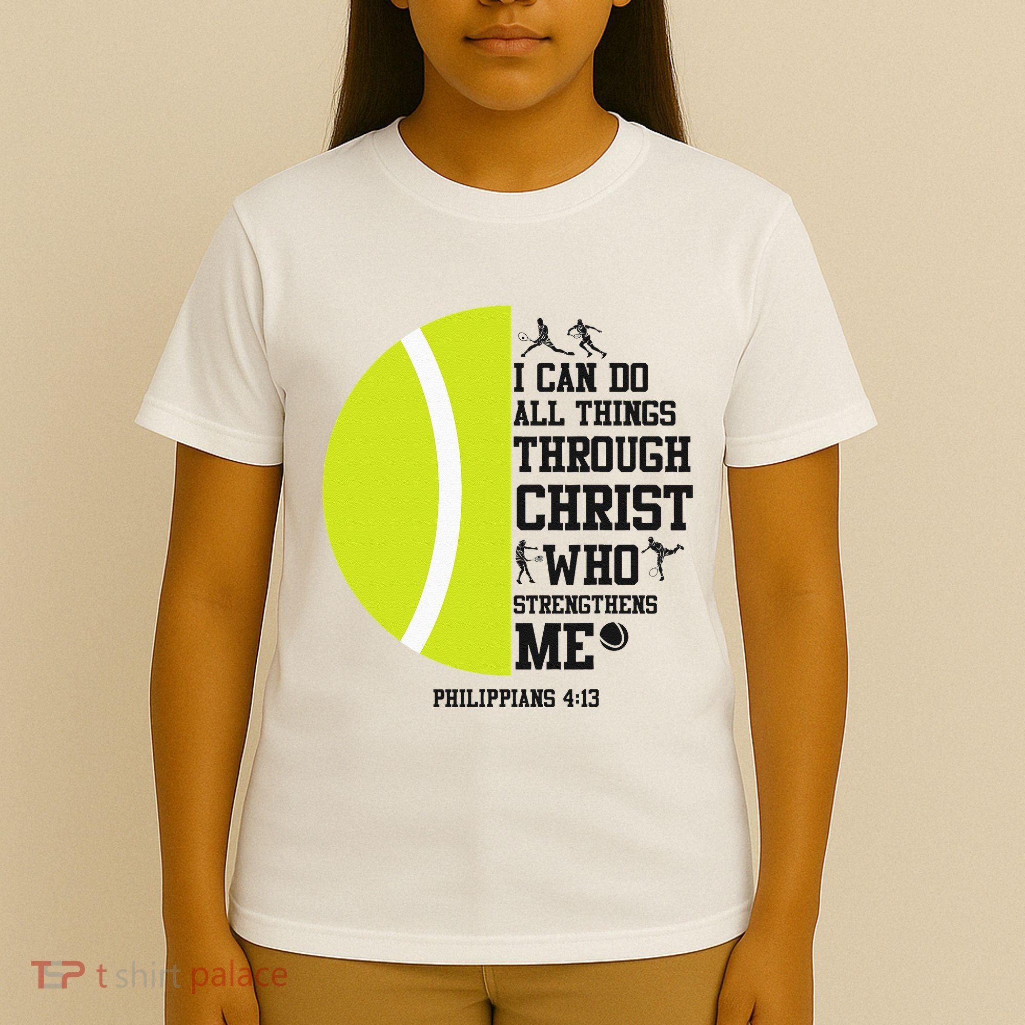 Funny Tennis Player Racket I Can Do All The Things Through T-Shirt