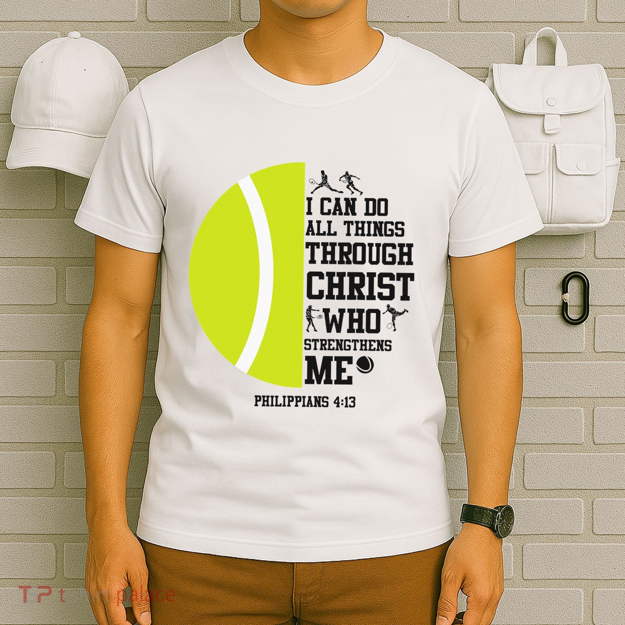 Funny Tennis Player Racket I Can Do All The Things Through T-Shirt