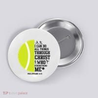 Funny Tennis Player Racket I Can Do All The Things Through Button thumb 0