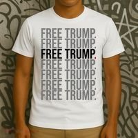 Free Trump Pro Republican Political T-Shirt thumb 3
