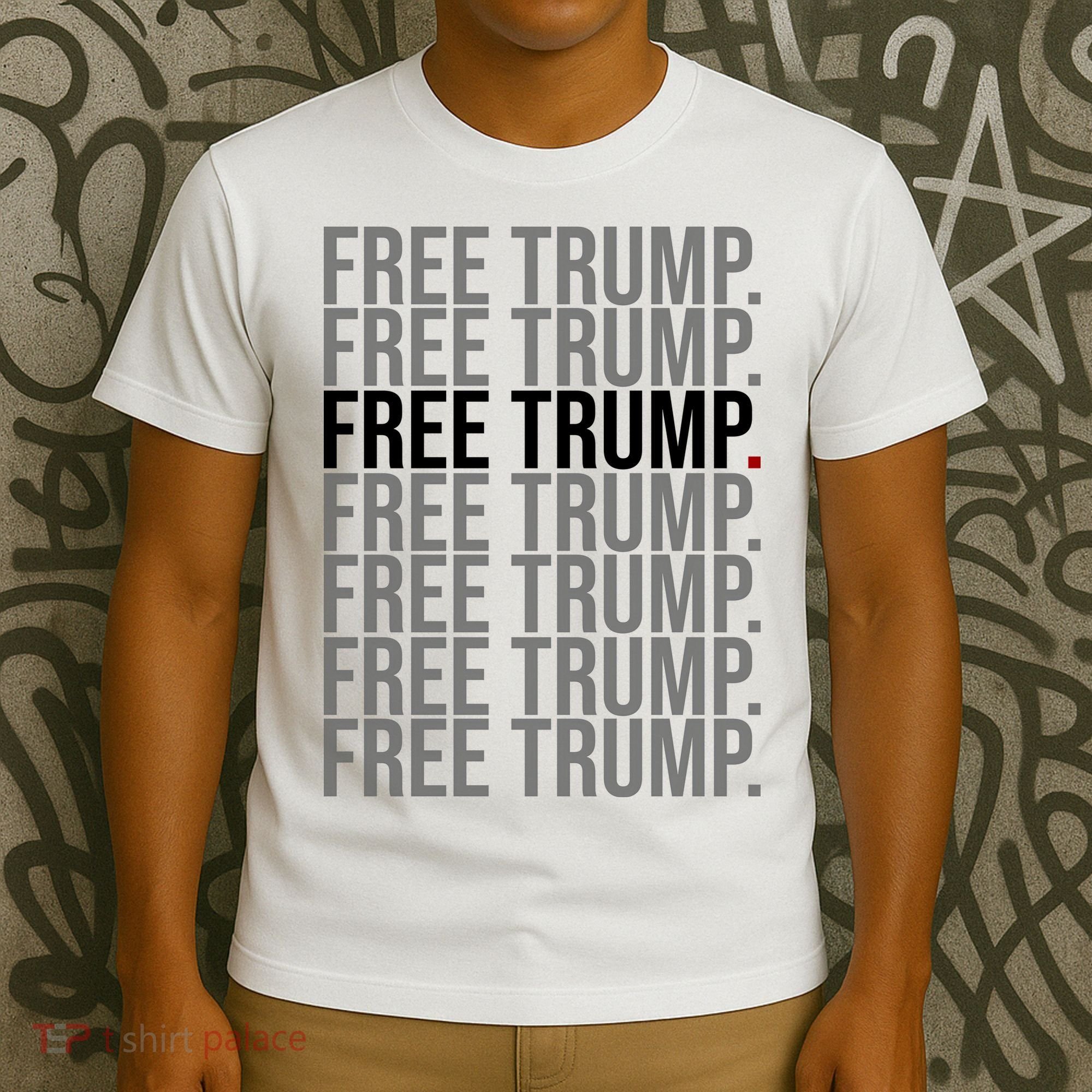 Free Trump Pro Republican Political T-Shirt