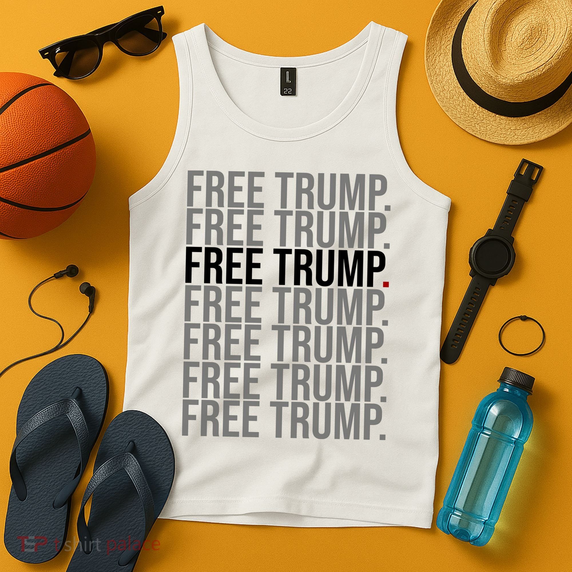 Free Trump Pro Republican Political Tank Top