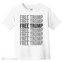 Free Trump Pro Republican Political Toddler T-Shirt thumb 0