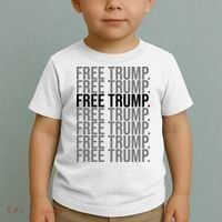 Free Trump Pro Republican Political Toddler T-Shirt thumb 2