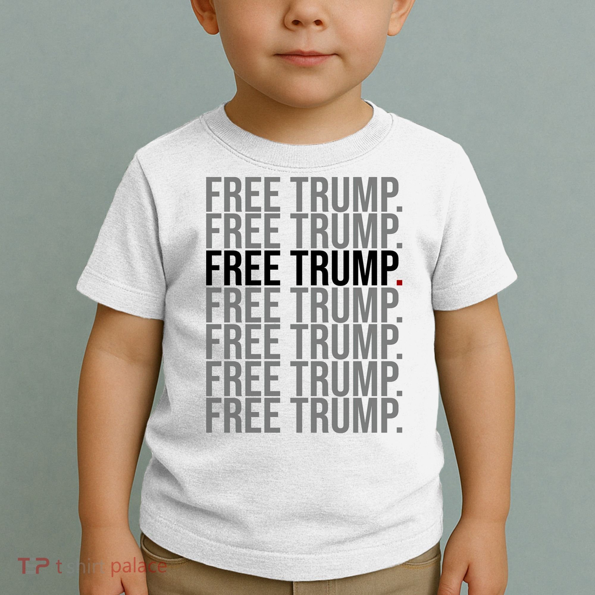 Free Trump Pro Republican Political Toddler T-Shirt
