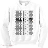 Free Trump Pro Republican Political Kids Sweatshirt thumb 0