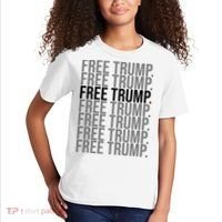 Free Trump Pro Republican Political Kids T-Shirt thumb 2