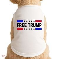 Free Trump Pro Donald Trump USA Election Doggie Tank thumb 0