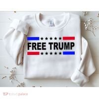 Free Trump Pro Donald Trump USA Election Sweatshirt thumb 2