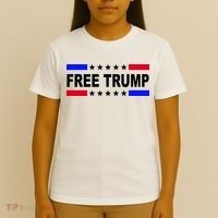 Free Trump Pro Donald Trump USA Election T-Shirt thumb 4