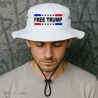 Free Trump Pro Donald Trump USA Election Bucket Hat thumb 2