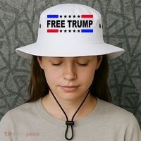 Free Trump Pro Donald Trump USA Election Bucket Hat thumb 3