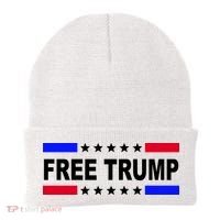 Free Trump Pro Donald Trump USA Election Beanie thumb 0