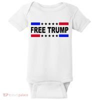Free Trump Pro Donald Trump USA Election Baby Bodysuit thumb 0