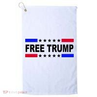 Free Trump Pro Donald Trump USA Election Golf Towel thumb 0