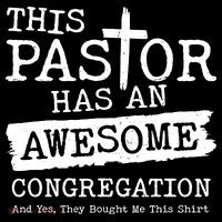 Funny This Pastor Has An Awesome Congregation Women's Hoodie thumb 2