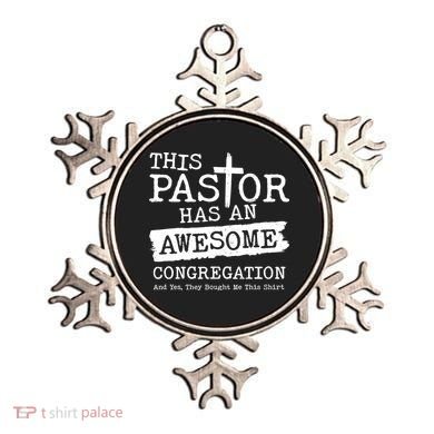 Funny This Pastor Has An Awesome Congregation Ornament