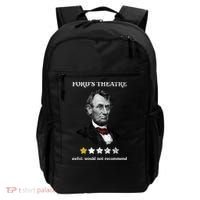 Fords Theater Presidential History Abe Lincoln Funny Backpack thumb 0
