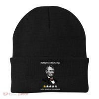 Fords Theater Presidential History Abe Lincoln Funny Beanie thumb 0