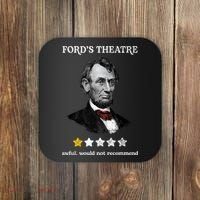 Fords Theater Presidential History Abe Lincoln Funny Coaster thumb 0