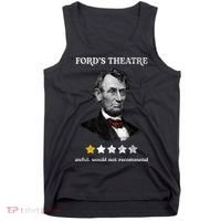 Fords Theater Presidential History Abe Lincoln Funny Tank Top thumb 0