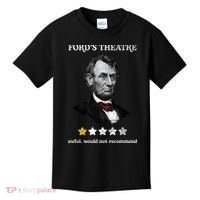 Fords Theater Presidential History Abe Lincoln Funny Kids T-Shirt thumb 0