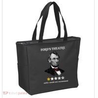Fords Theater Presidential History Abe Lincoln Funny Tote Bag thumb 2