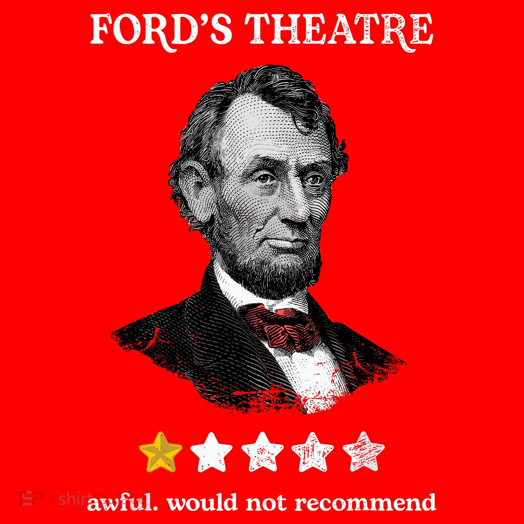 Fords Theater Presidential History Abe Lincoln Funny Santa Hat