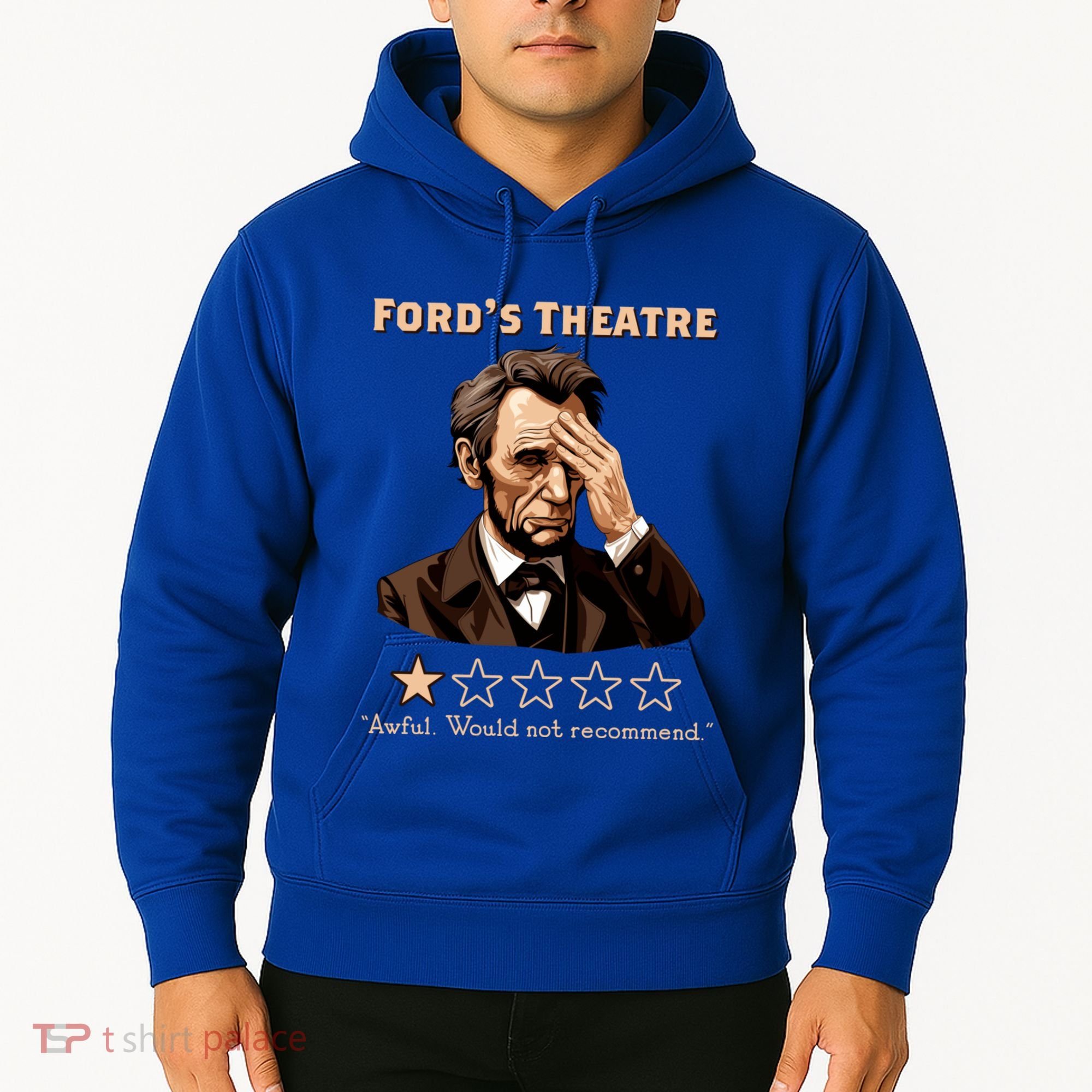 Fords Theater Presidential History Abe Lincoln Funny Hoodie