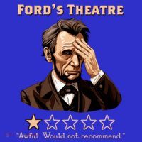 Fords Theater Presidential History Abe Lincoln Funny Long Sleeve Shirt thumb 2