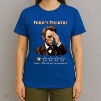 Fords Theater Presidential History Abe Lincoln Funny T-Shirt thumb 4