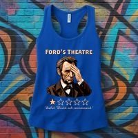 Fords Theater Presidential History Abe Lincoln Funny Women's Tank Top thumb 3